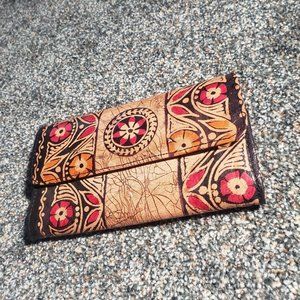 indian clutch purse with free coin pouch